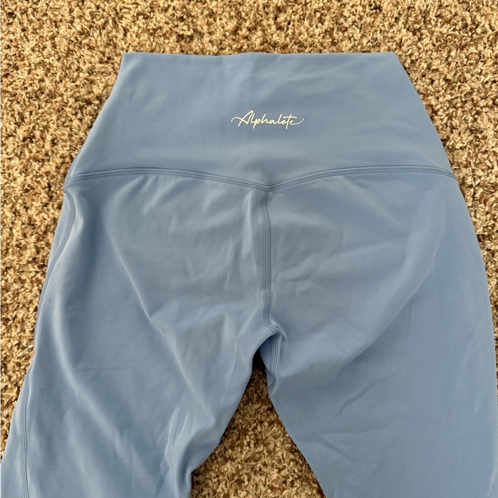 Alphalete Sky Blue Leggings - Picture 4 of 5